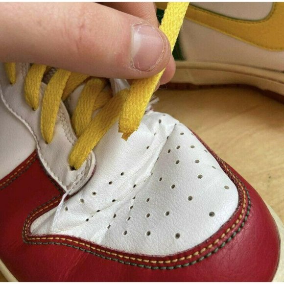 Nike Dunk High 6.0 Hi Rasta Men’s Size 10 Sneakers - Picture 9 of 9